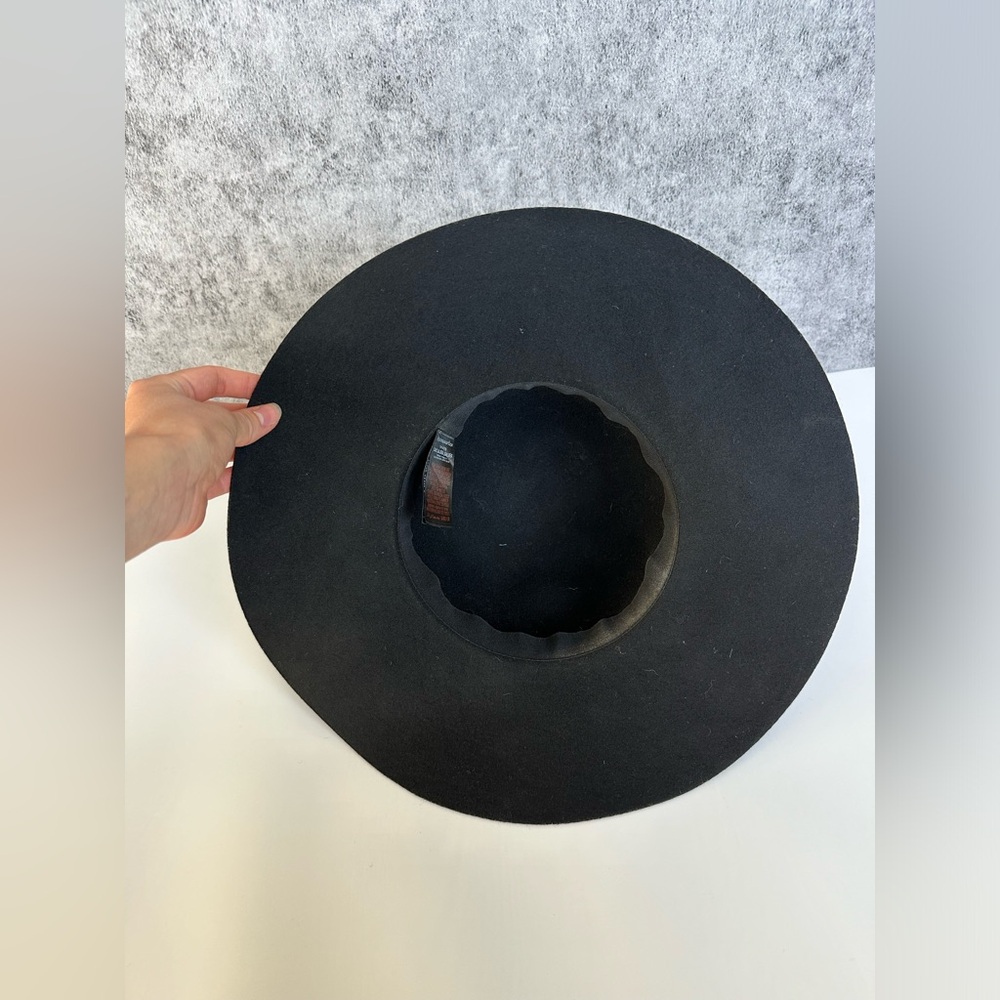 Accessorize Black Floppy Wool Hat - image 4